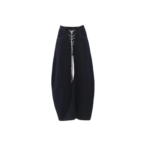 BELOVED STARRY Темно-синий синий женские джинсы