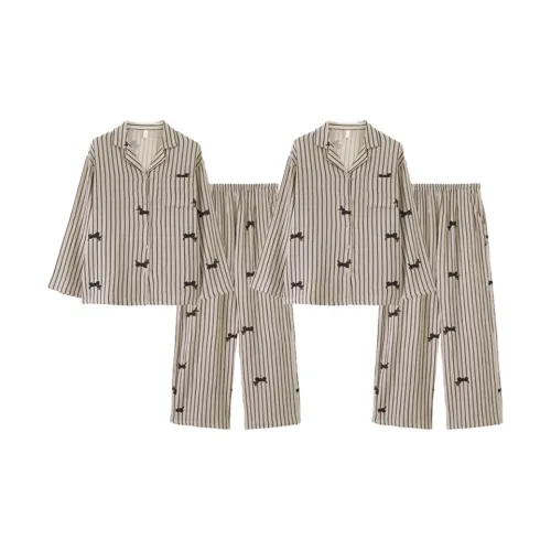 YUZHAOLIN Pajama Комплект Осенний и Зимний Унисекс