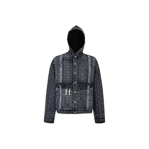 THUG CLUB x MCM FW25 Деним Куртка Унисекс