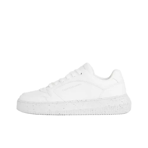 CKJ CALVIN KLEIN JEANS Низкие кроссовки для скейтбординга Женские Белые