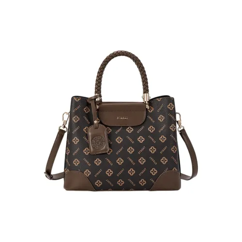 ST SAT Сумка из ПВХ и ПУ (полиуретан) Женская Темный Кофейный Кофейный