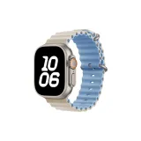 Античный белый & туманно-голубой