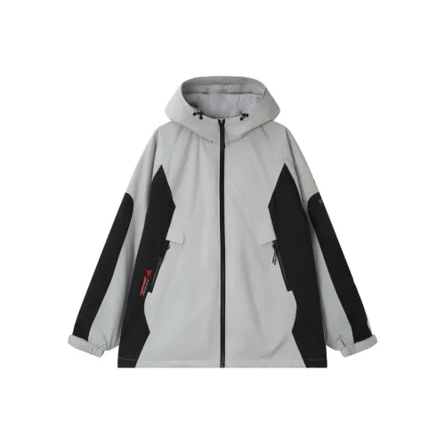 UIIJII Серый Мужские Куртки