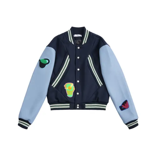 QEWBG Темно-синий [Unique Вышитая версия] Унисекс Бейсбольные Джерси