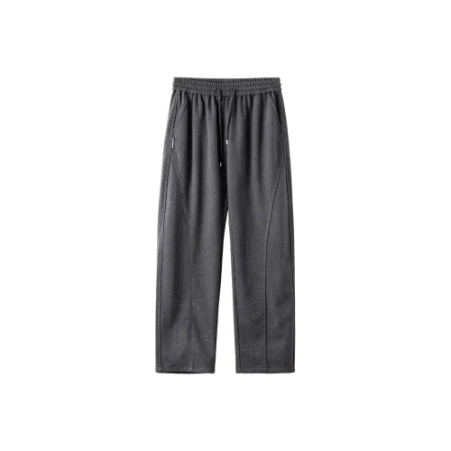 Duke Car Серый цвет пера Унисекс Повседневные брюки