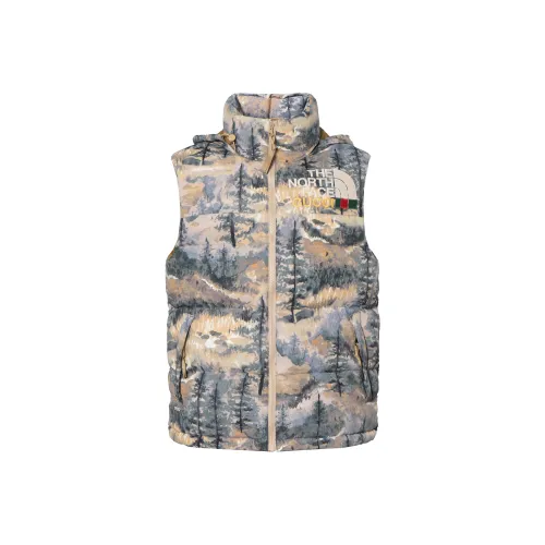 GUCCI Пуховый жилет Женские Многоцветный