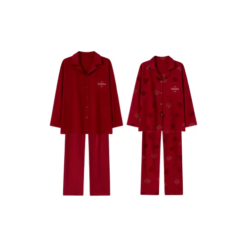 Gongdie Длинный рукав Мужской + Женский Моделирование Унисекс Пижамные комплекты