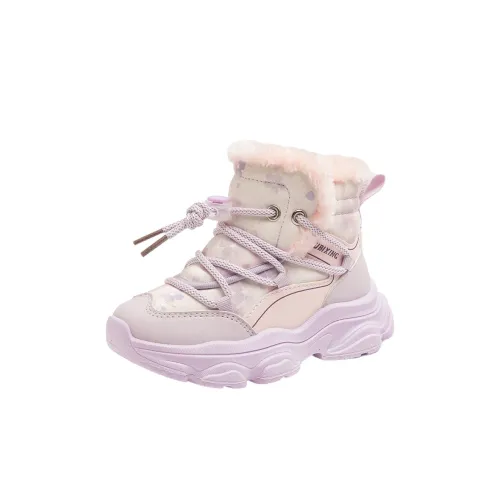 LONGDUIZHANG Slip-resistant Anti KICK Амортизация Устойчивые к истиранию Высокий топ Детские Хлопковые ботинки