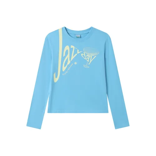 Crying Center Небесно-голубой Унисекс T-рубашки