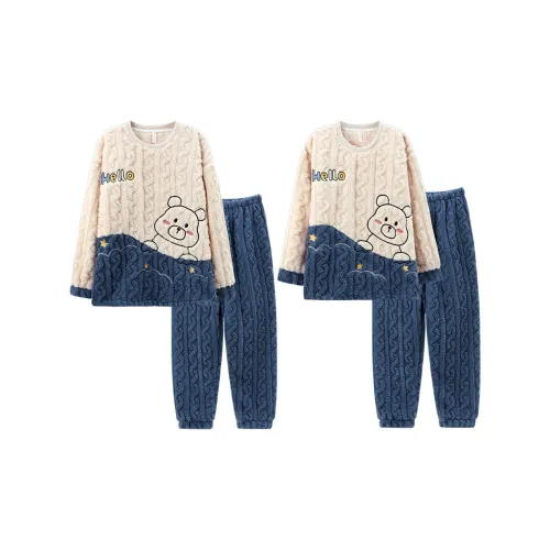 Tini Blue Унисекс Пижамные комплекты