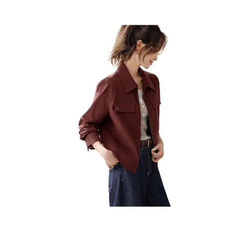 Mo Han Yi Mei Укороченное пальто женское