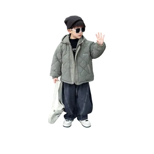 Mu Qingqing Хлопковый пуховик для детей 3-7 лет