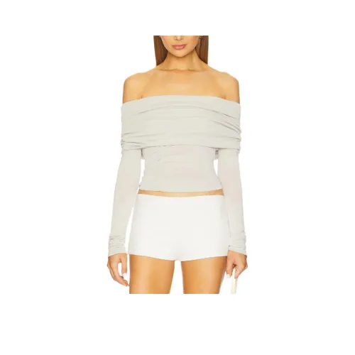 ALOHAS Серый Женские T-рубашки