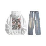 Set (White Standard Edition + Vintage Blue Jeans)  
Комплект (Белый Стандартный Выпуск + Винтаж Синий Джинсы)