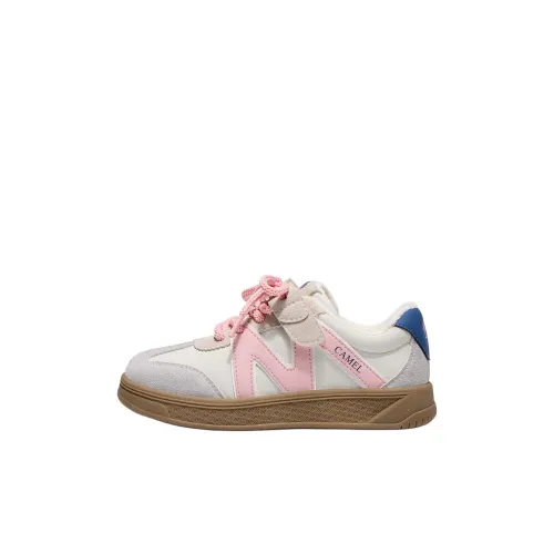 Верблюжий цвет противоскользящие анти-KICK устойчивые к истиранию низкий топ кроссовки для скейтбординга детские