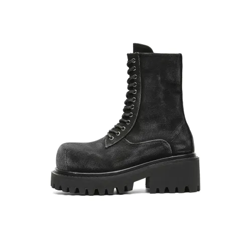 Dounkol Get Cool Short Mid Martin Boot 10 см Men's Black