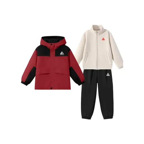 PEAK Красный PK Двойной Треугольник Силикон K Абрикос PK Этикетка Красный Силикон K Черный PK Этикетка Белый Силикон K Kids Повседневная Спортивная Одежда