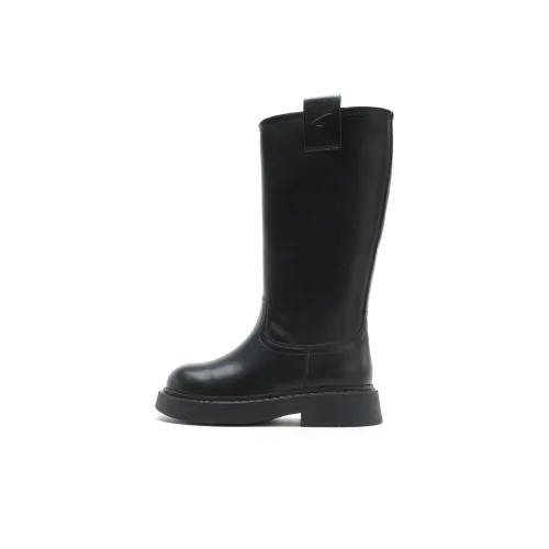 SATCHI Dream Series Длинные ботинки с высоким голенищем устойчивые к абразиву противоскользящие с анти-КИК высокий топ кожаные ботинки для детей