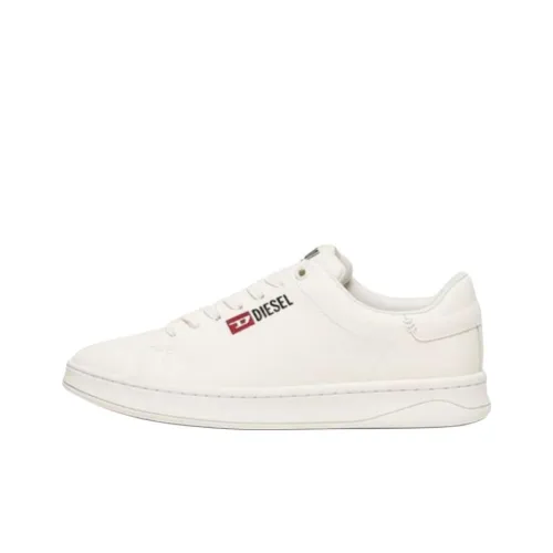 DIESEL Низкие кроссовки для скейтбординга Мужские Белые