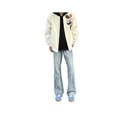 City Hipster Синий Унисекс Джинсы