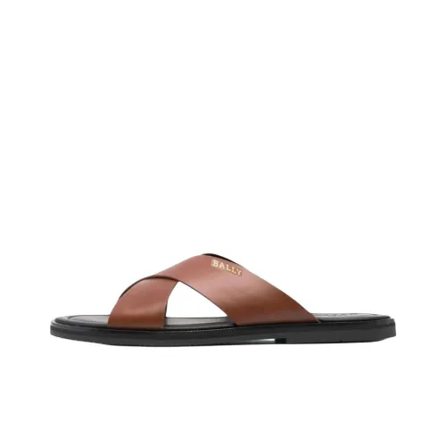 BALLY Слипоны Мужские Коричневые