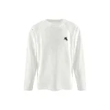 Белый, с флисовой подкладкой (с принтом)