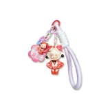 Украшение с бусинами "Дофамин" (красный)