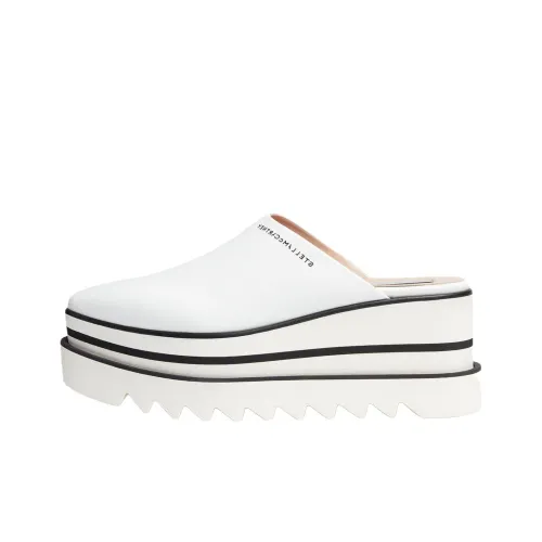 Stella McCartney Домашние тапочки с резиновым покрытием женские белые