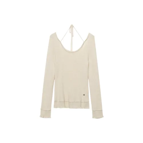 CHARM PICK Бежевый Женский Трикотаж