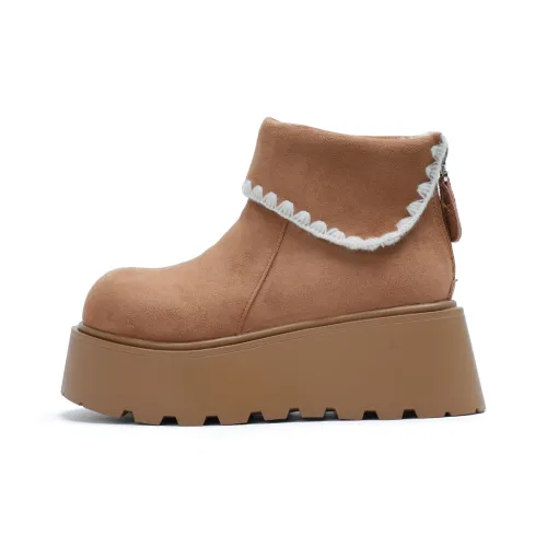 EEueeczs Короткие сноубутсы женские