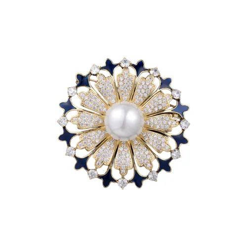 Lan Ying Размер 0 Экологичный Сплав Броши Унисекс