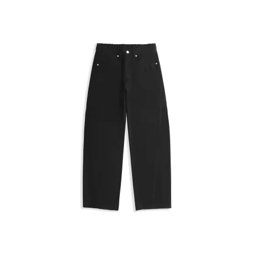 A3G4 Черный Унисекс Джинсы