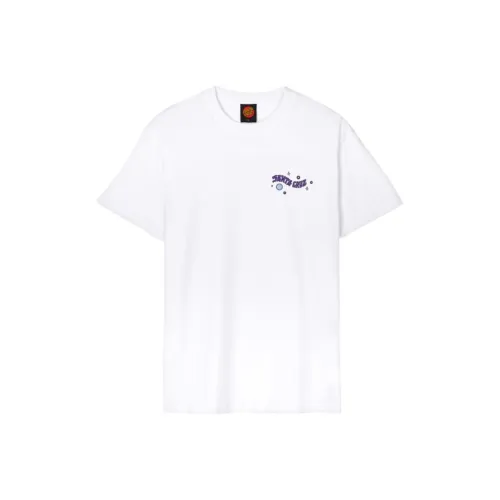 Santa Cruz Белая Мужская Футболка