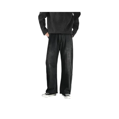 MAREA VESUVIO Черные Мужские Джинсы