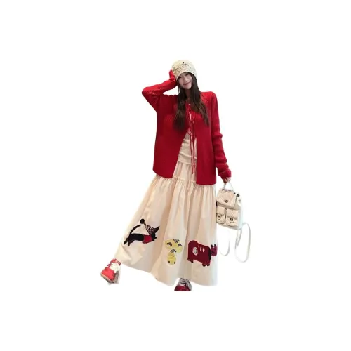 9c Collective Красный Женский Трикотаж