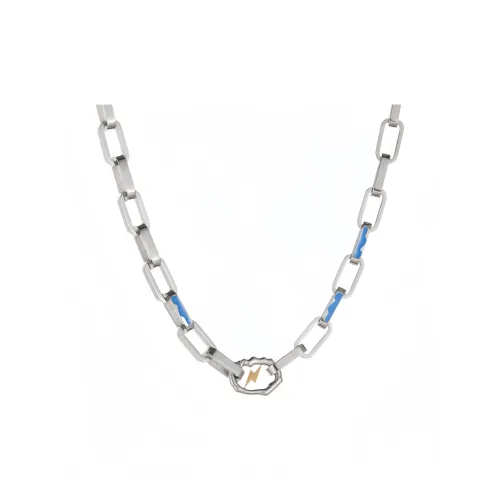 Quarqor 316LL Титановая сталь Ожерелья Мужской