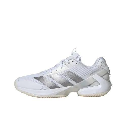 Adidas Adizero Ubersonic 5 Low Топ Теннисные Кроссовки Женские Облачный Белый