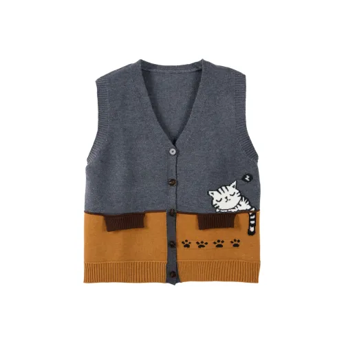 TOUCH Жилет Женский Серый и Оранжевый