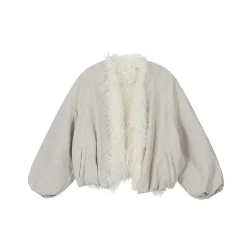 FEIERDAOSHANGDEMAO Хлопковый пуховик Унисекс