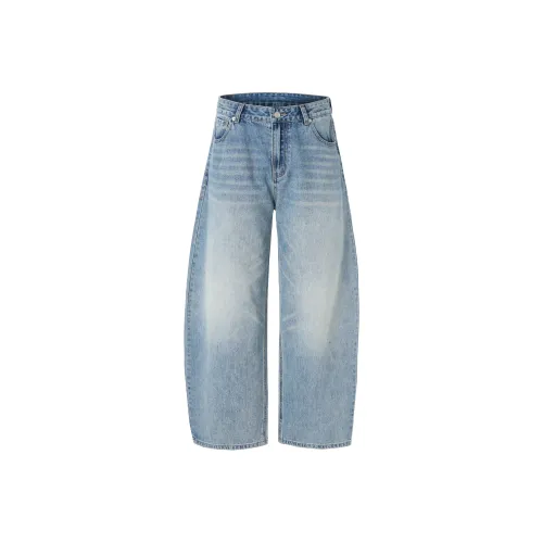 SONGS ALONG Унисекс Джинсы