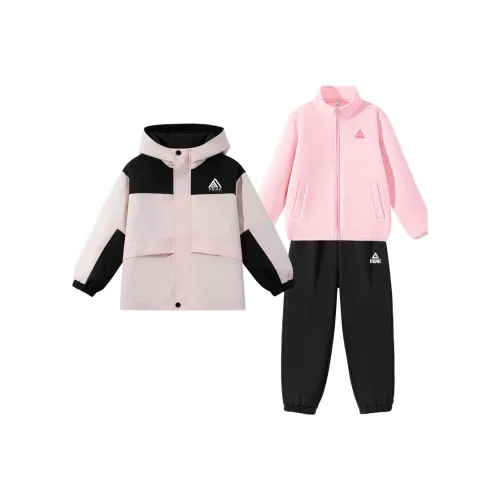 PEAK Розовый PK Двойной Треугольник Силикон K Розовый PK Розовый Логотип Силикон K Черный PK Logo White Силикон K Kids Повседневная Спортивная Одежда