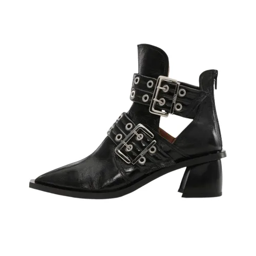 GANNI Ботильоны Женские Черные