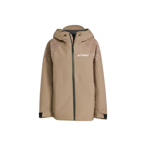 adidas Terrex Оливковый Женская Лыжная Куртка