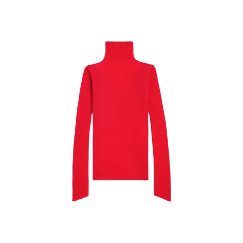 CELINE Ярко-красные женские свитеры
