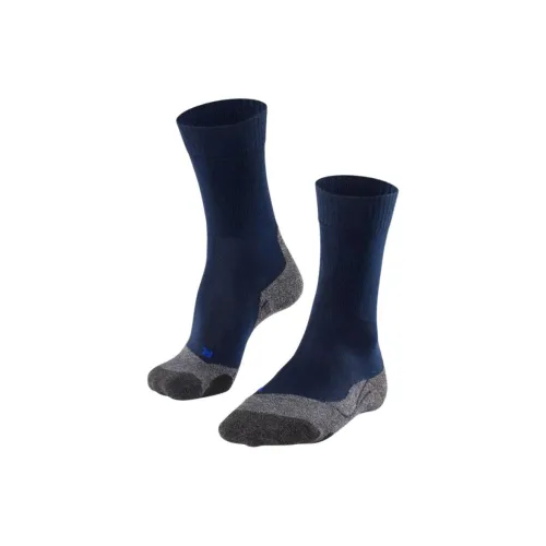 Falke 1 Pack Blue Men's Mid Shin Socks Falke 1 Пачка Синий Мужской MID Носки до икры