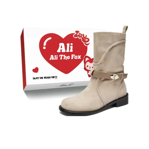 Али Тх Фокс Подарочный Набор Элегантность Винтаж Элегантный Короткий Мартин Ботинки Женские