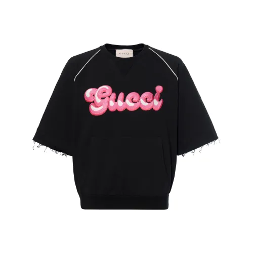 GUCCI Мужские черные футболки