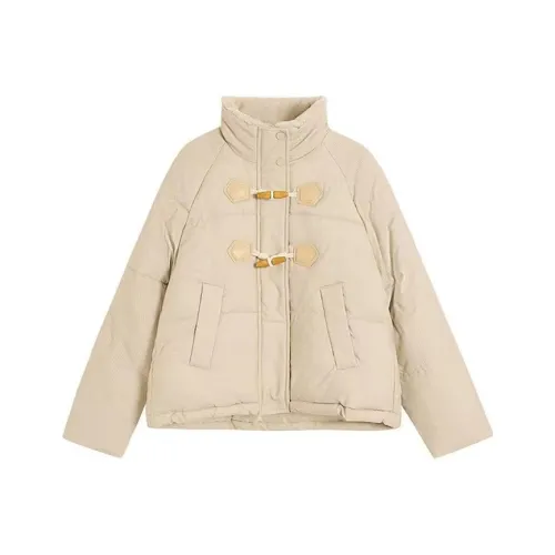 BVODE Хаки Женские пуховики