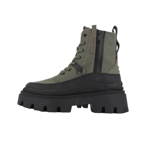 Ботильоны из палладия женские зеленые