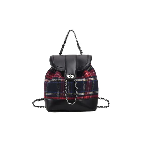 WXRX ПУ (полиуретан) Рюкзак Стандартный Женский Черный Кофейный Коричневый